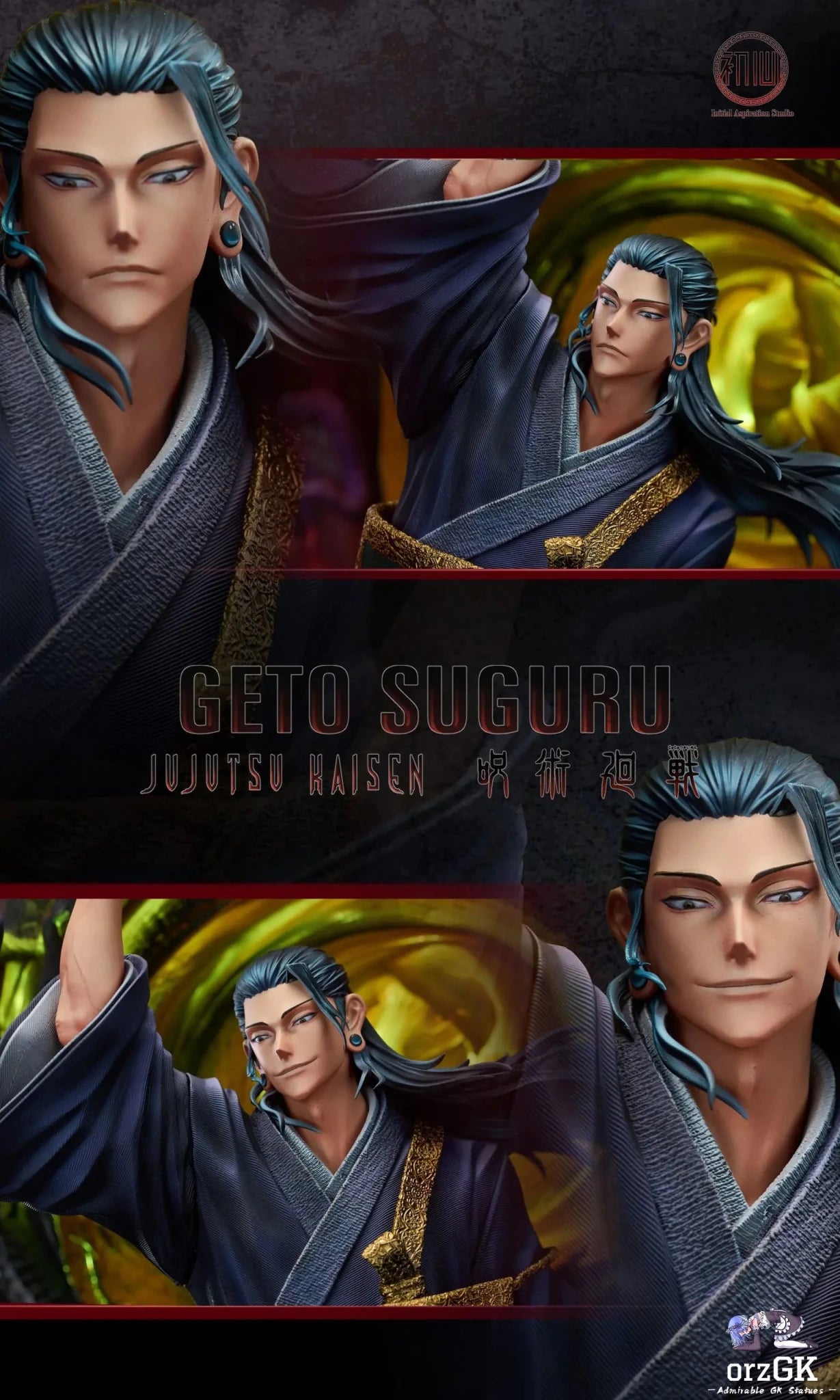 Initial Aspiration Studio - Jujutsu Kaisen 2 Geto Suguru resin statue Navy Toys anime figure