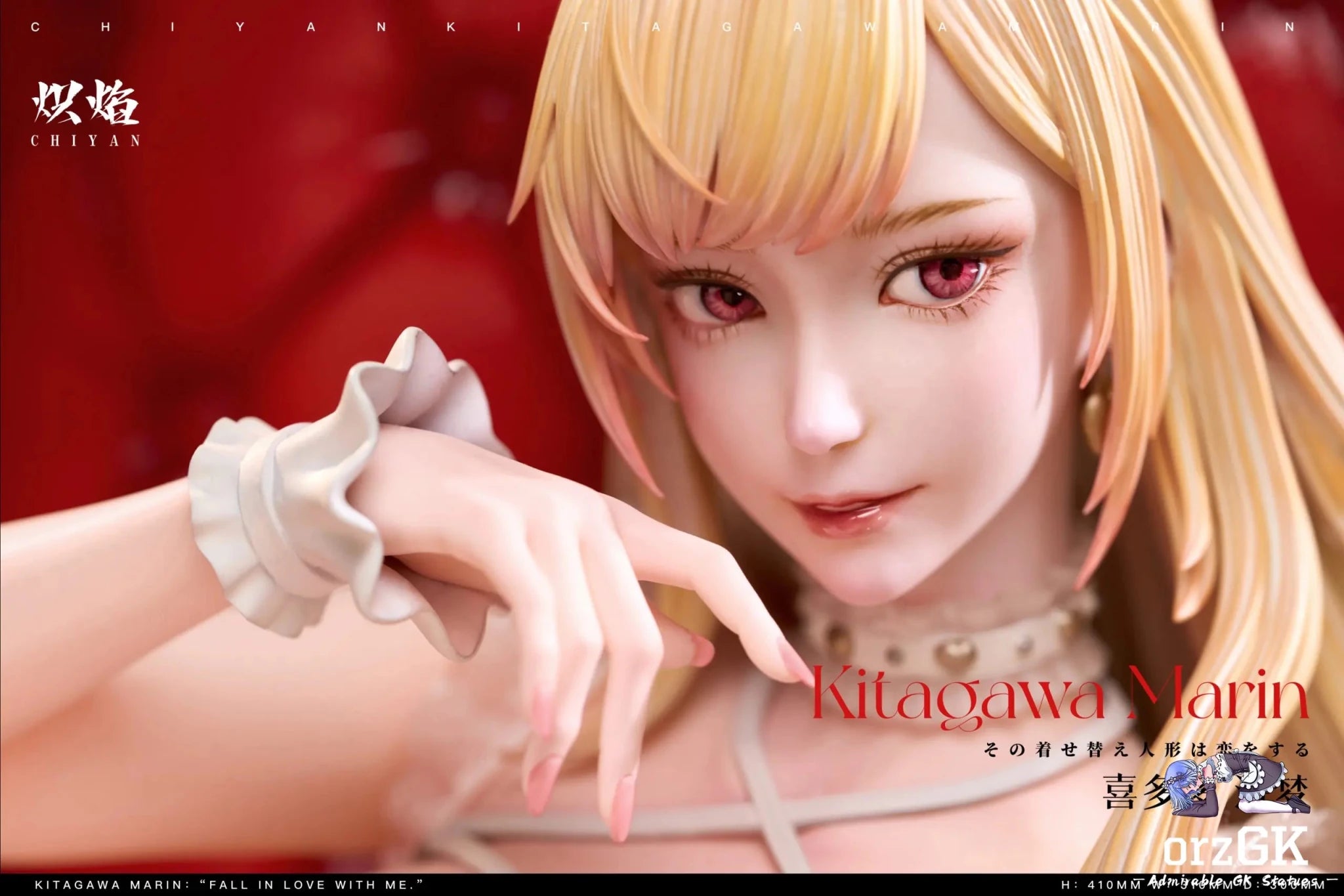 ChiYan Studio - My Dress - Up Darling Wedding Dress Series Marin Kitagawa resin statue Navy Toys anime figure