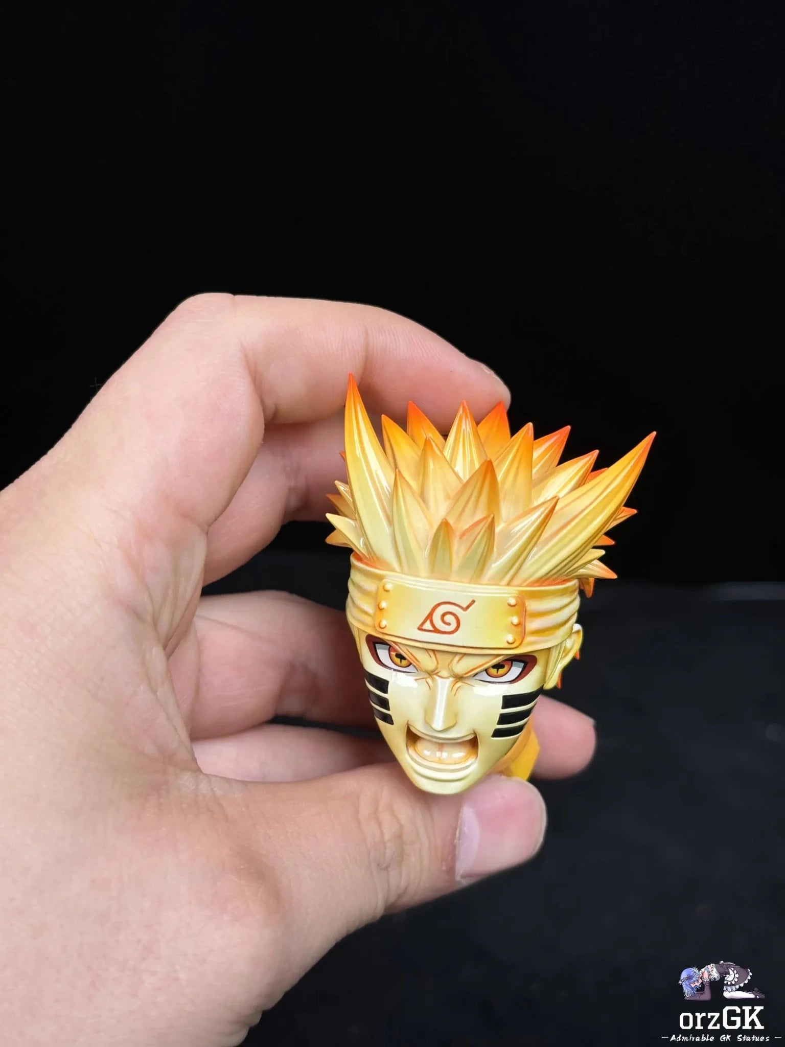 Pickstar Studio - Naruto Genuine Authorization Kurama Link Mode naruto Uzumaki 1/6 Statue (Licensed) resin statue Navy Toys anime figure