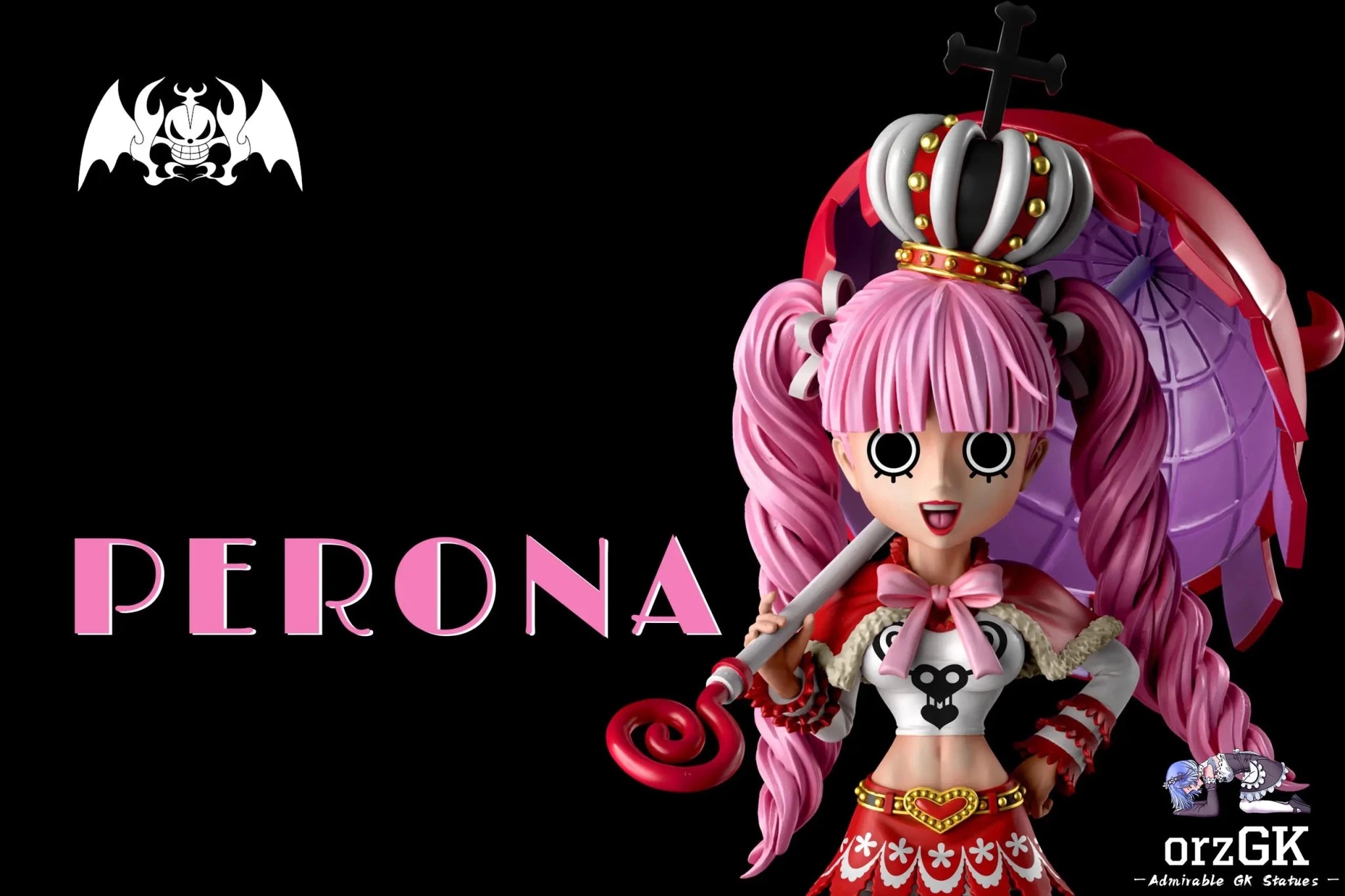 A+ Studio - One Piece Thriller Bark Saga 01 Ghost Perona resin statue Navy Toys anime figure