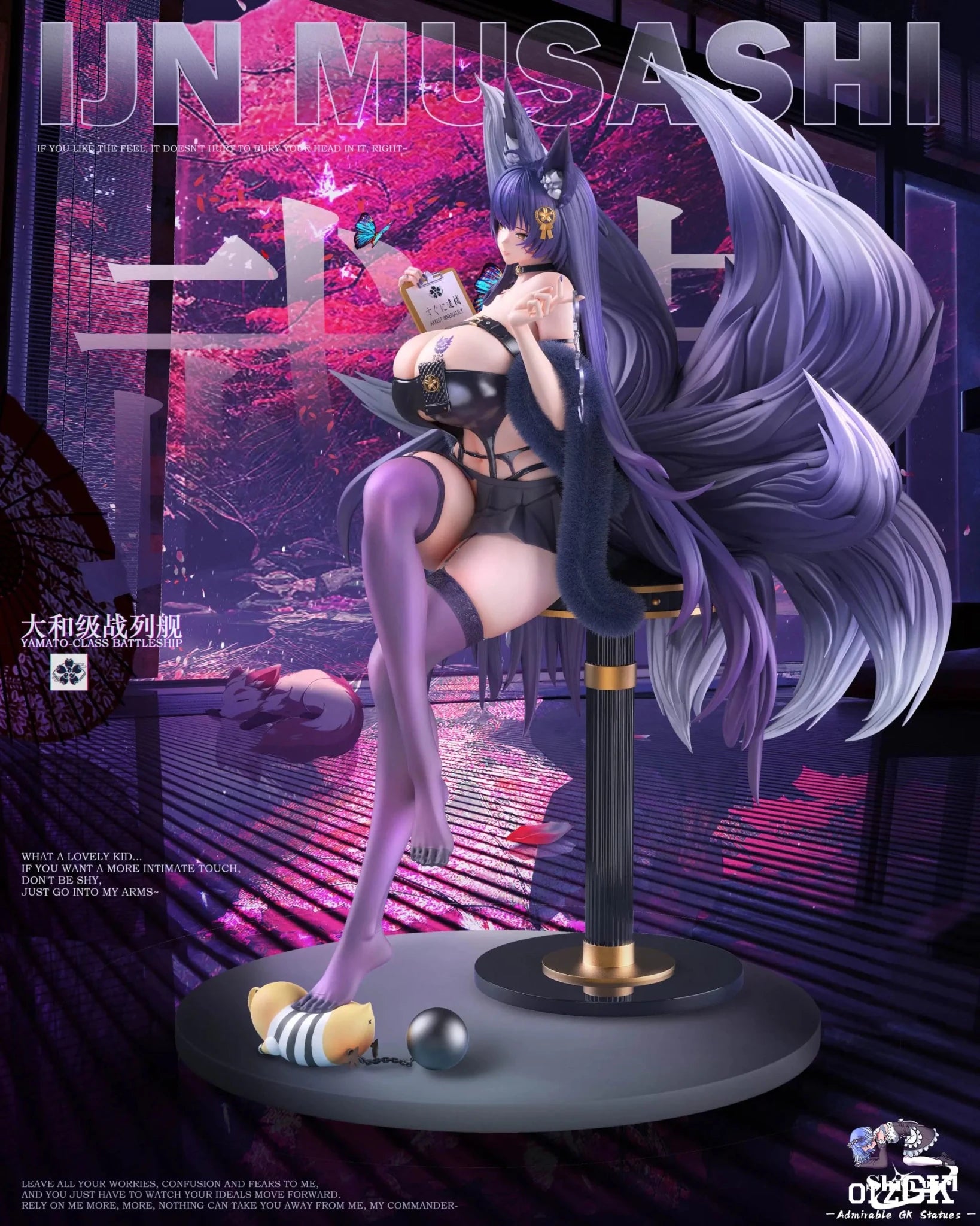 Ship girl Studio - Azur Lane 03 Musashi resin statue Navy Toys anime figure