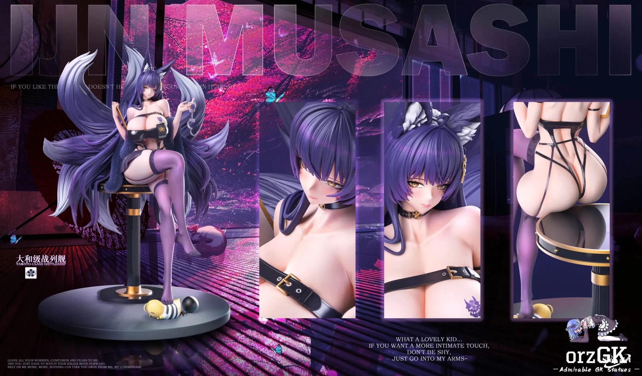 Ship girl Studio - Azur Lane 03 Musashi resin statue Navy Toys anime figure