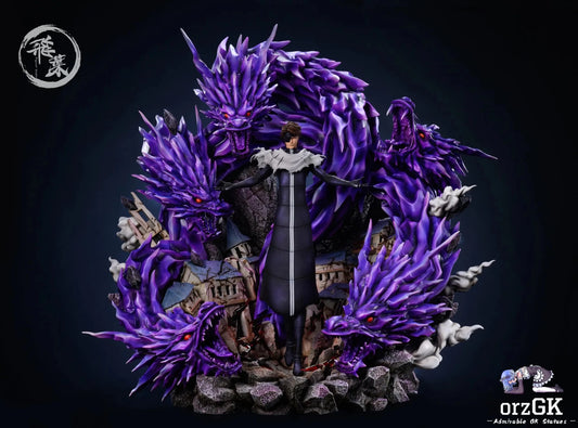 FlyLeaf Studio - BLEACH Five Dragons Sosuke Aizen resin statue Navy Toys anime figure