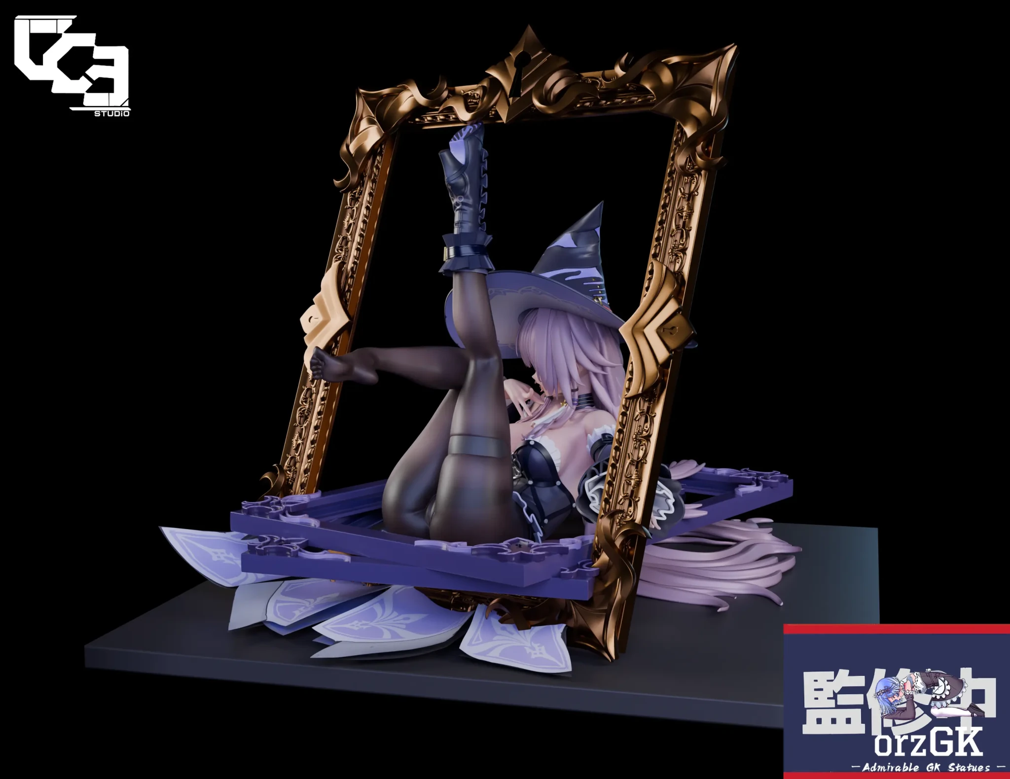 LGY Studio - Honkai: Star Rail The Herta resin statue Navy Toys anime figure