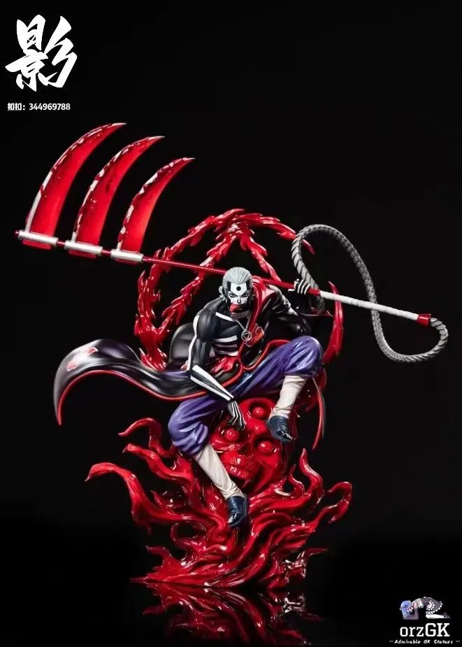 YING Studio - Naruto Hidan Curse Technique: Death Controlling Possessed Blood resin statue Navy Toys anime figure