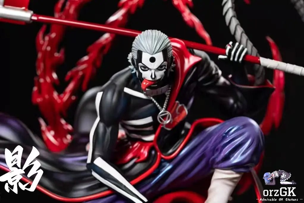 YING Studio - Naruto Hidan Curse Technique: Death Controlling Possessed Blood resin statue Navy Toys anime figure