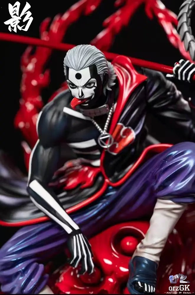YING Studio - Naruto Hidan Curse Technique: Death Controlling Possessed Blood resin statue Navy Toys anime figure