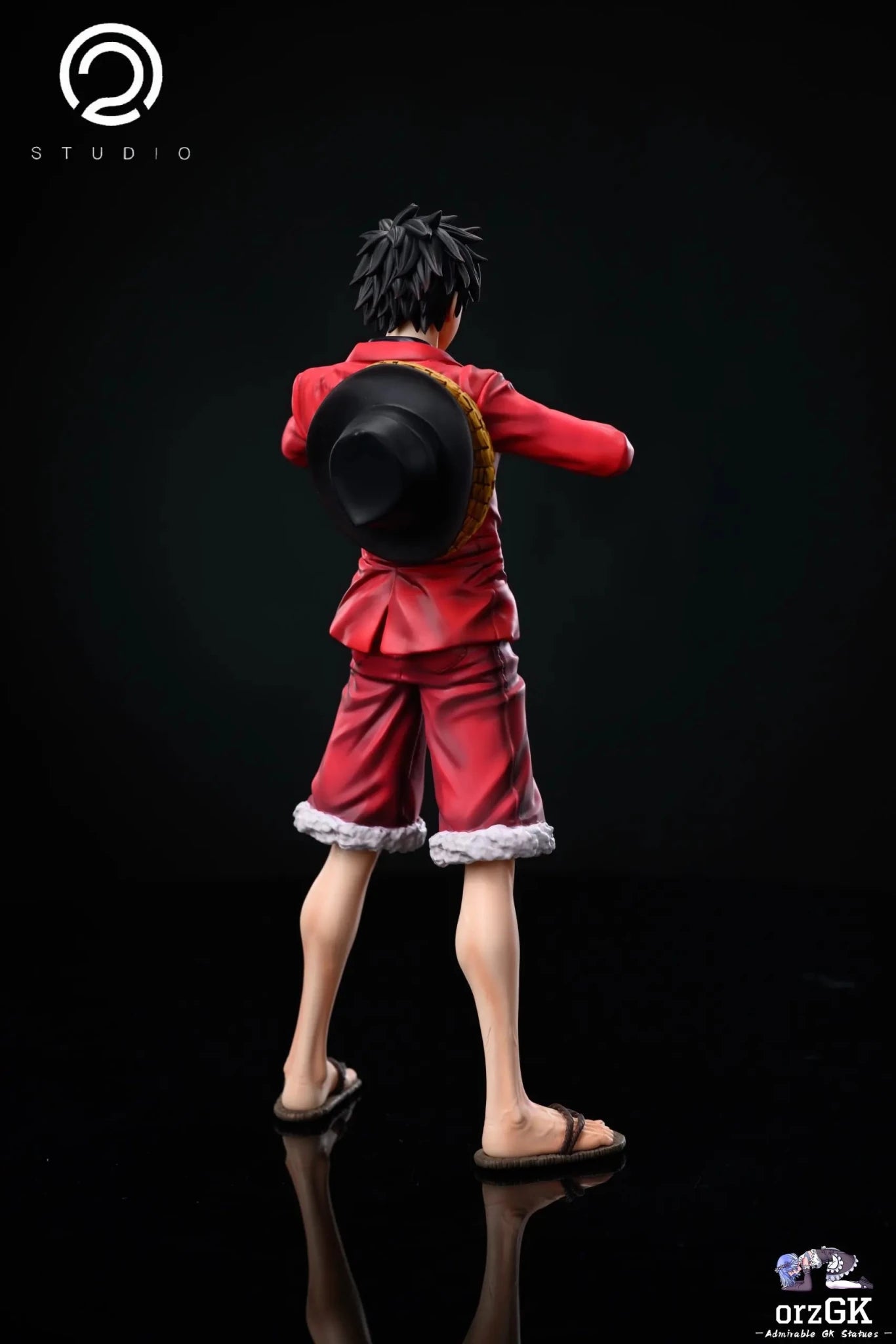 C2 Studio - One Piece POP Luffy series clothing resin statue Navy Toys anime figure