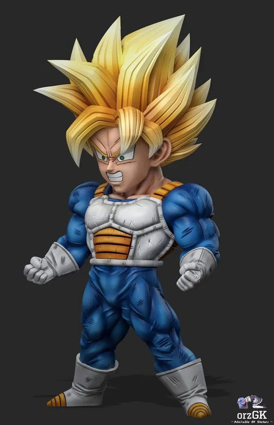 Power Studio - Dragon Ball Muscle Goku resin statue Navy Toys anime figure
