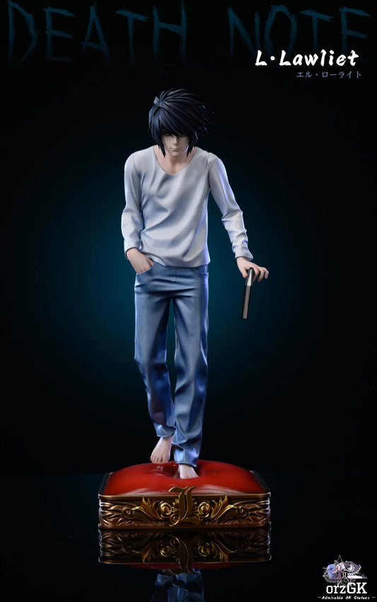 LaoA Studio - Death Note Standing L·Lawliet resin statue Navy Toys anime figure