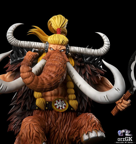 A+ Studio - One Piece Onigashima Decisive Battle 5th Episode Beast Form Jack resin statue Navy Toys anime figure