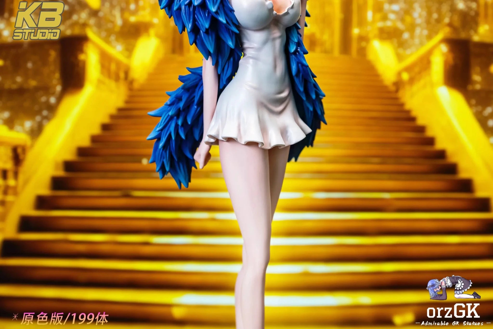 KB Studio - One Piece Golden City Straw Hat Pirates Resonance Series First Robin resin statue Navy Toys anime figure