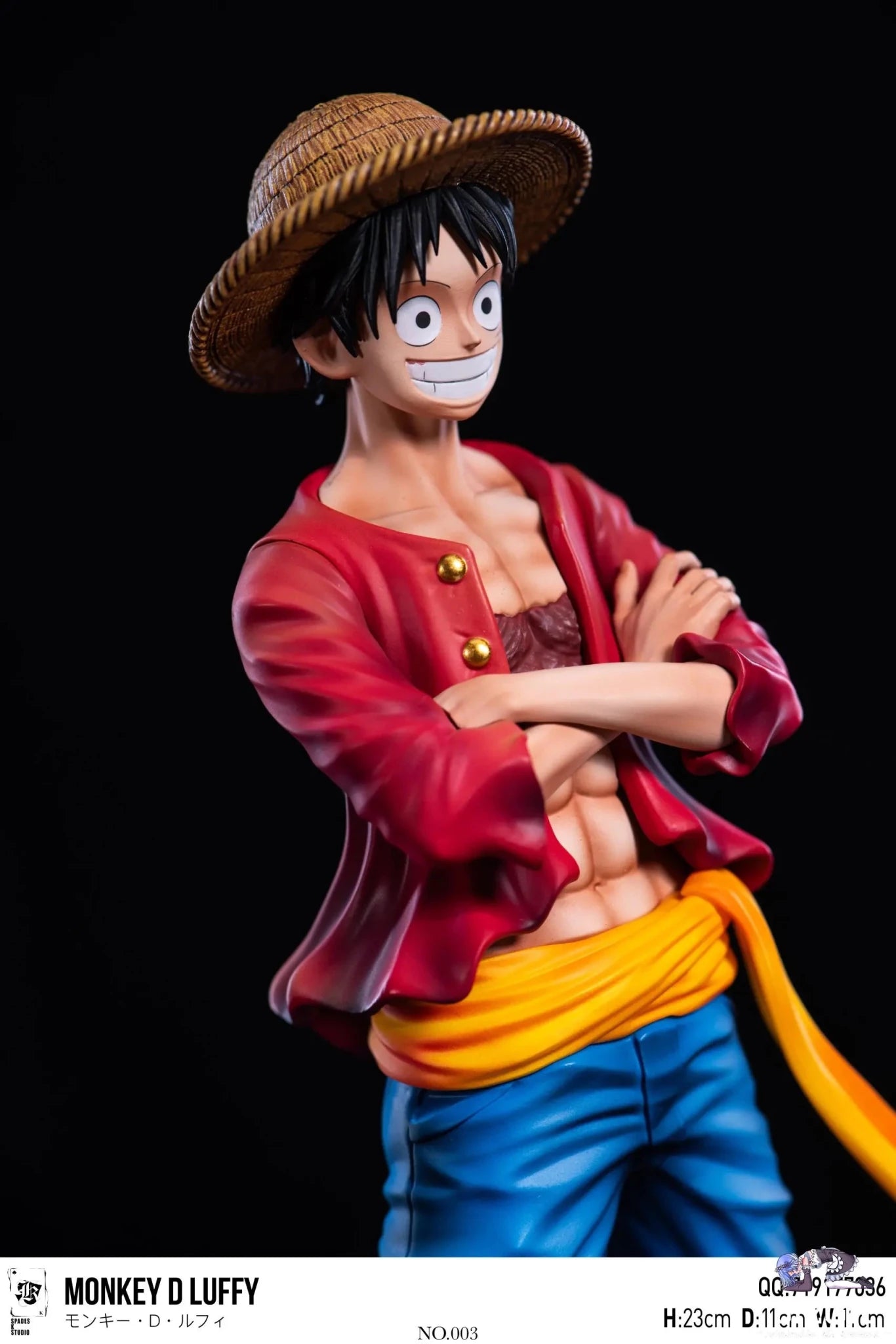 SPADES K Studio - One Piece Straw Hat Resonance Series Third Round All Costumes Project First Round Monkey D. Luffy resin statue Navy Toys anime figure