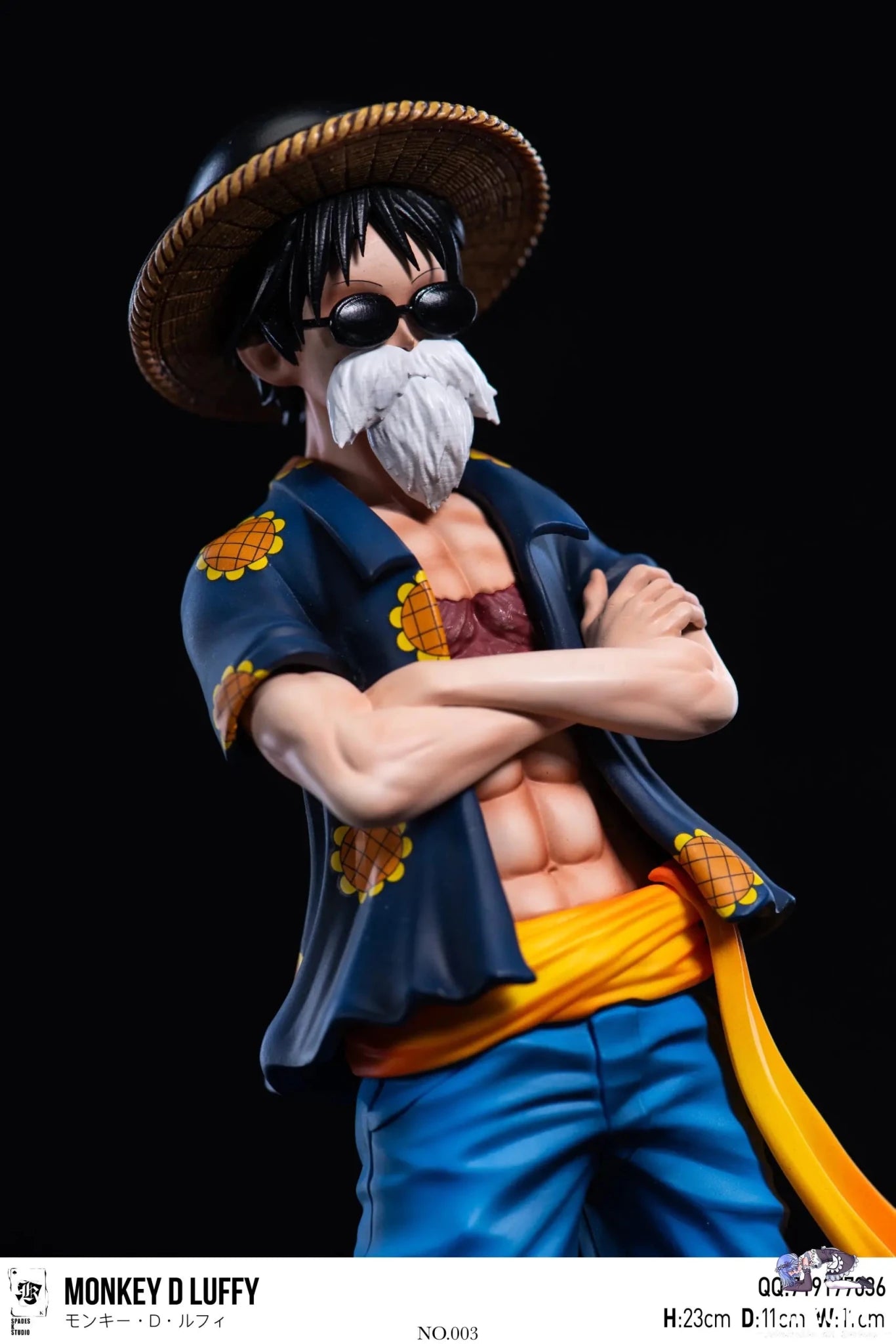 SPADES K Studio - One Piece Straw Hat Resonance Series Third Round All Costumes Project First Round Monkey D. Luffy resin statue Navy Toys anime figure