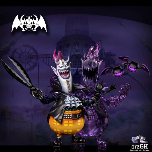 A+ Studio - One Piece Horror Bark Resonance 5rd Gekko Moriah & Shadow Mage resin statue Navy Toys anime figure