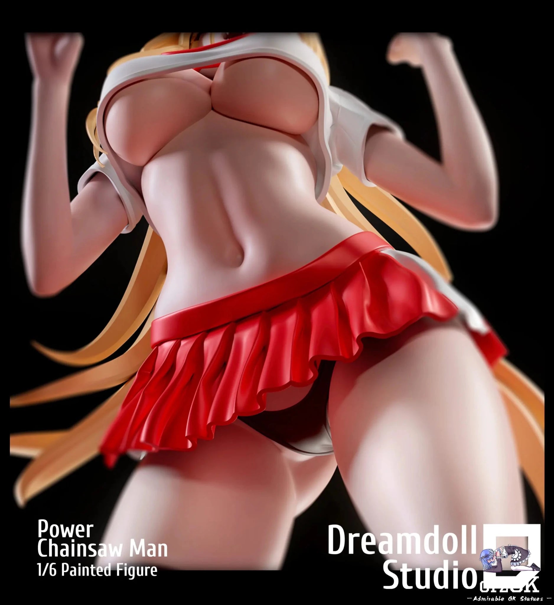 Dreamdoll Studio - Chainsaw Man Power resin statue Navy Toys anime figure