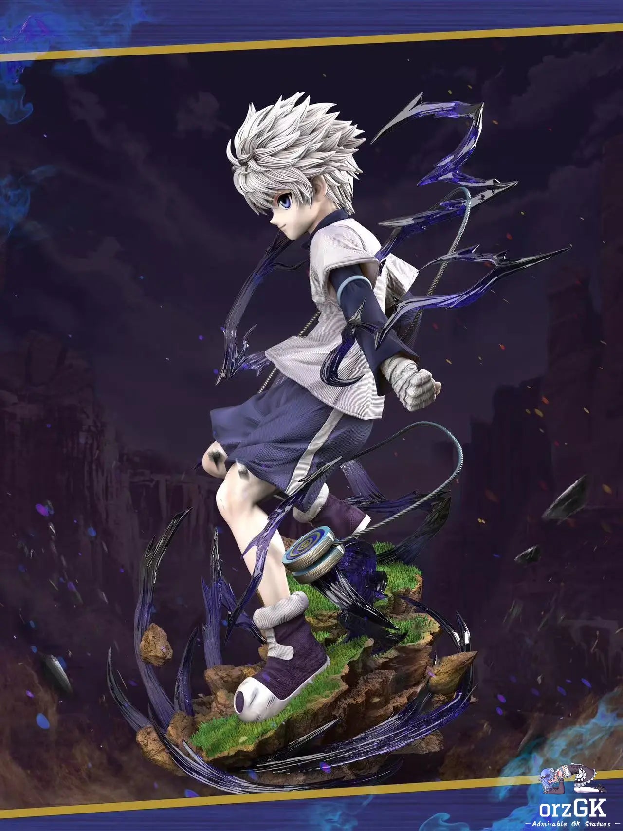 Hunter Fan Studio - Hunter x Hunter Killua Zoldyck 2.0 resin statue Navy Toys anime figure