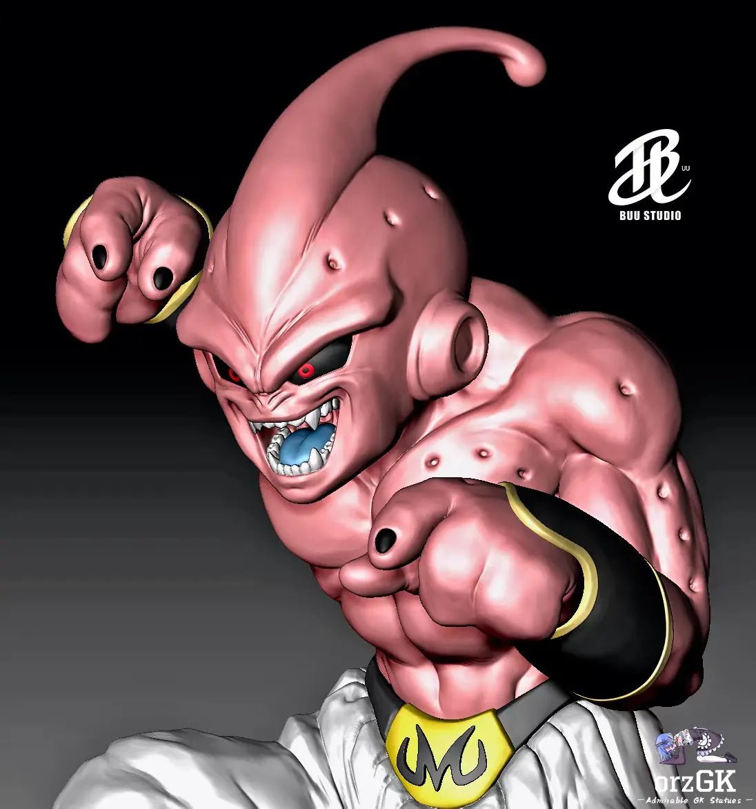 Buu Studio - Dragon Ball Kid Buu resin statue Navy Toys anime figure