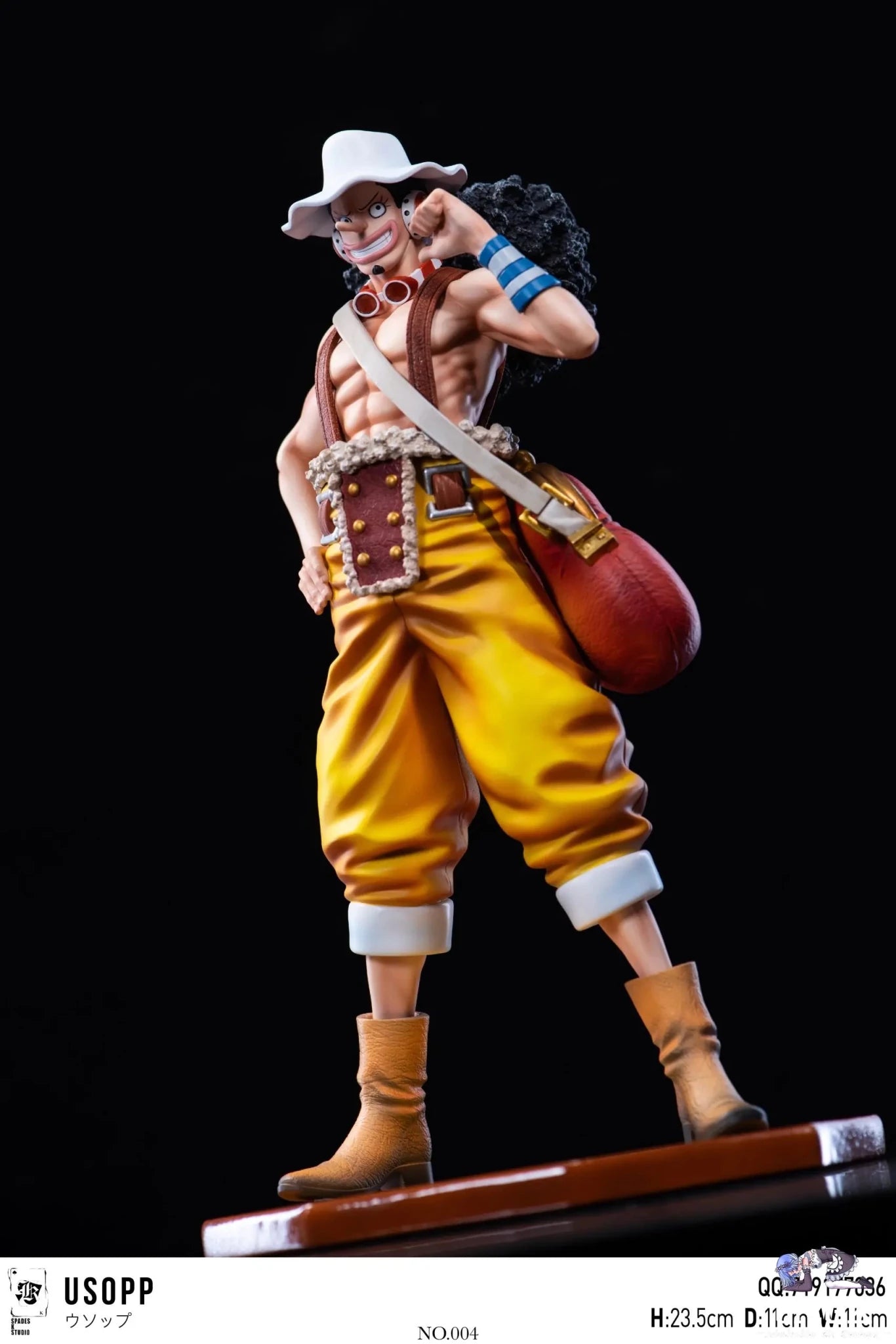 SPADES K Studio - One Piece Straw Hat Resonance Series 4th Episode Usopp resin statue Navy Toys anime figure