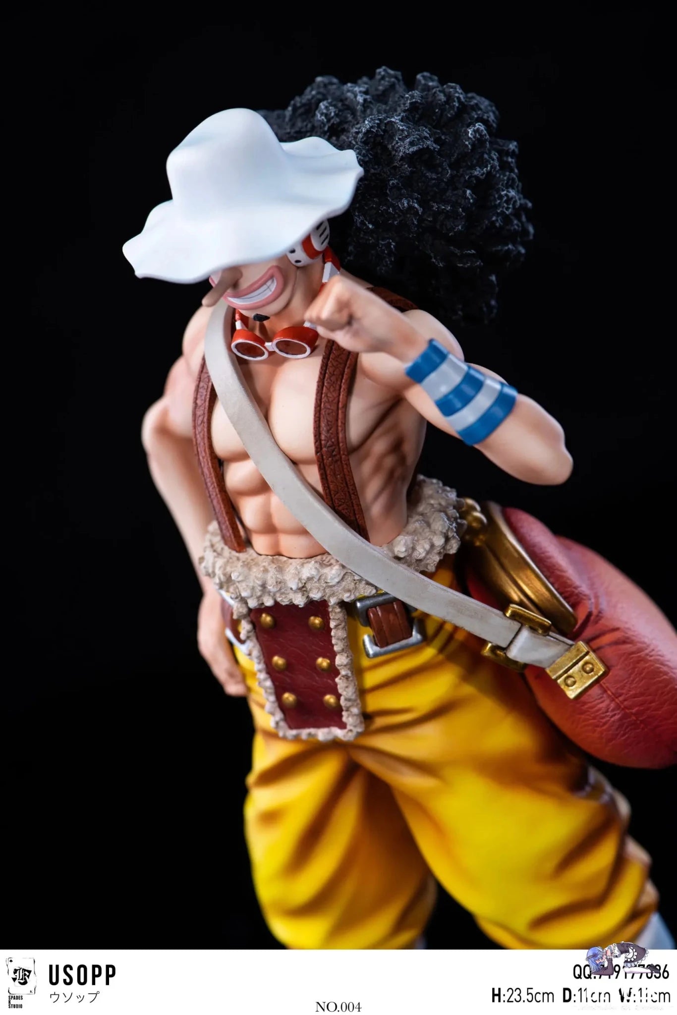 SPADES K Studio - One Piece Straw Hat Resonance Series 4th Episode Usopp resin statue Navy Toys anime figure