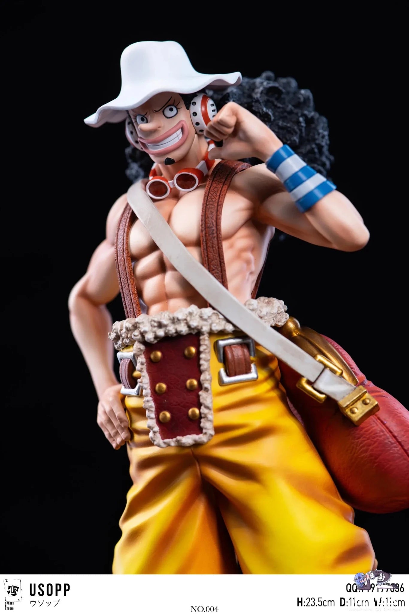 SPADES K Studio - One Piece Straw Hat Resonance Series 4th Episode Usopp resin statue Navy Toys anime figure