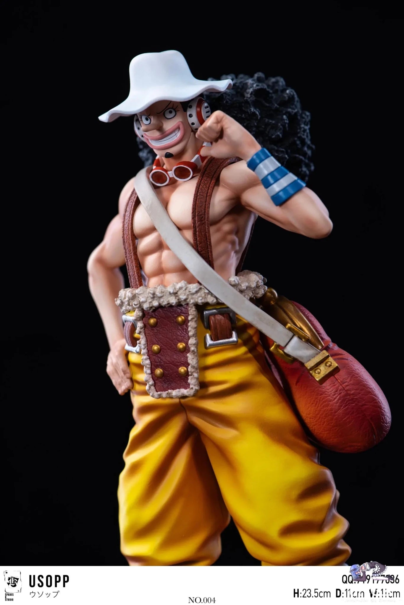 SPADES K Studio - One Piece Straw Hat Resonance Series 4th Episode Usopp resin statue Navy Toys anime figure