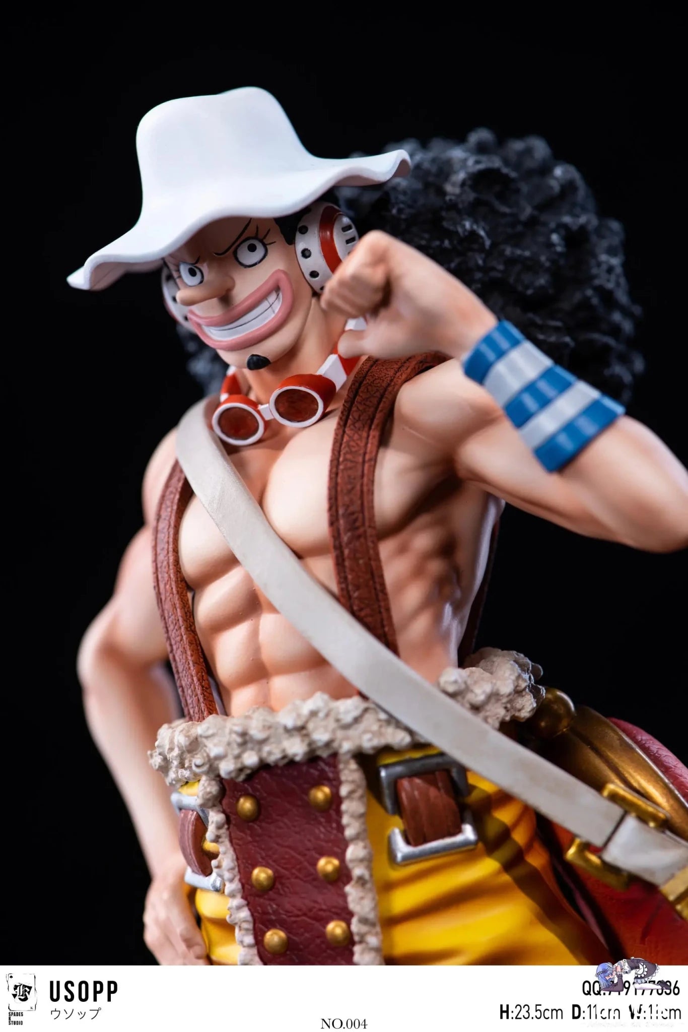 SPADES K Studio - One Piece Straw Hat Resonance Series 4th Episode Usopp resin statue Navy Toys anime figure