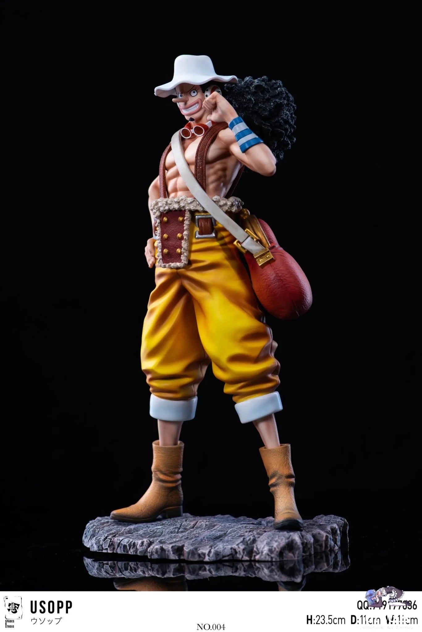 SPADES K Studio - One Piece Straw Hat Resonance Series 4th Episode Usopp resin statue Navy Toys anime figure