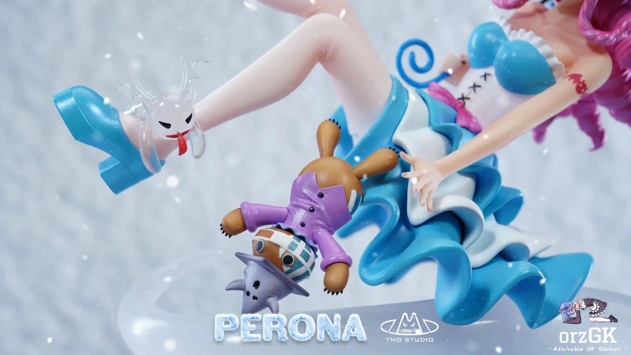 Toy's my dream Studio - One Piece ICE Perona Searching for Moria resin statue Navy Toys anime figure