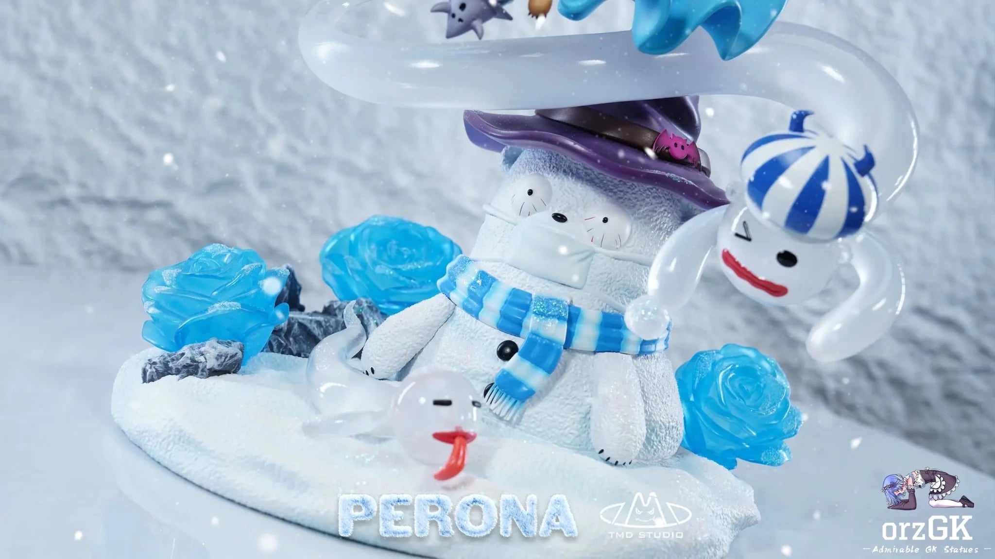 Toy's my dream Studio - One Piece ICE Perona Searching for Moria resin statue Navy Toys anime figure