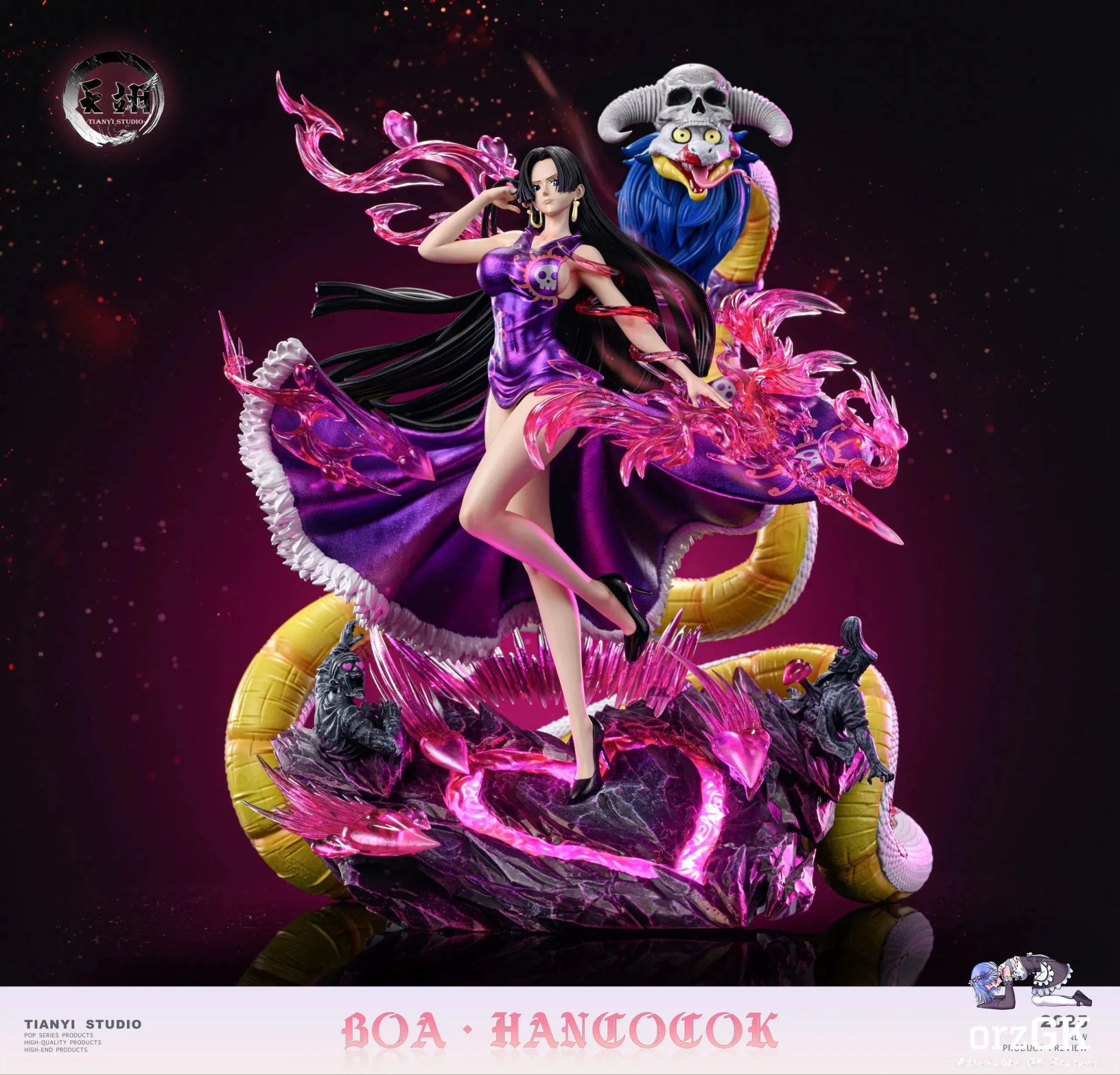 Tianyi Studio - One Piece Female Character 1st Captive Arrow Boa Hancock resin statue Navy Toys anime figure