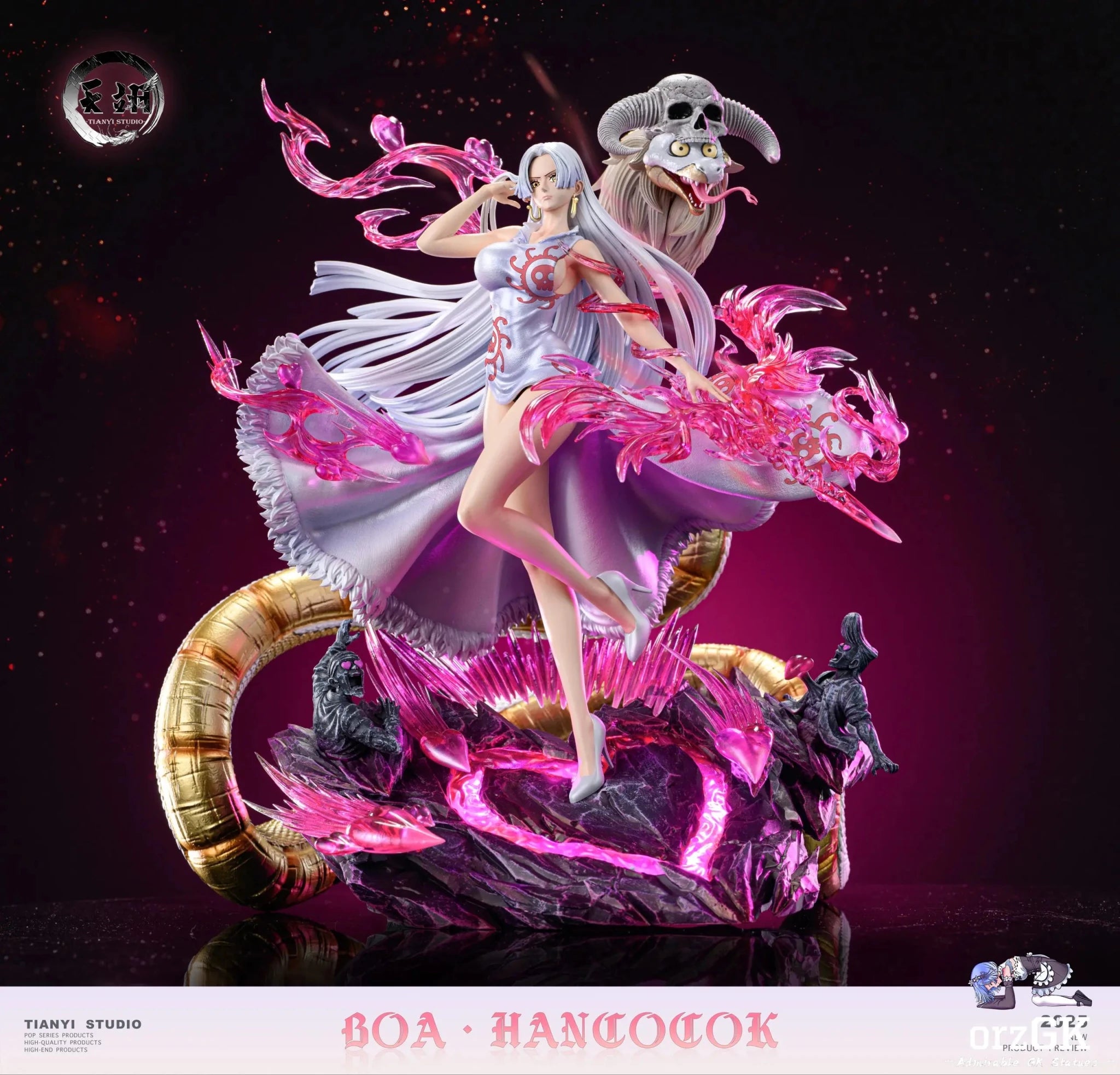 Tianyi Studio - One Piece Female Character 1st Captive Arrow Boa Hancock resin statue Navy Toys anime figure