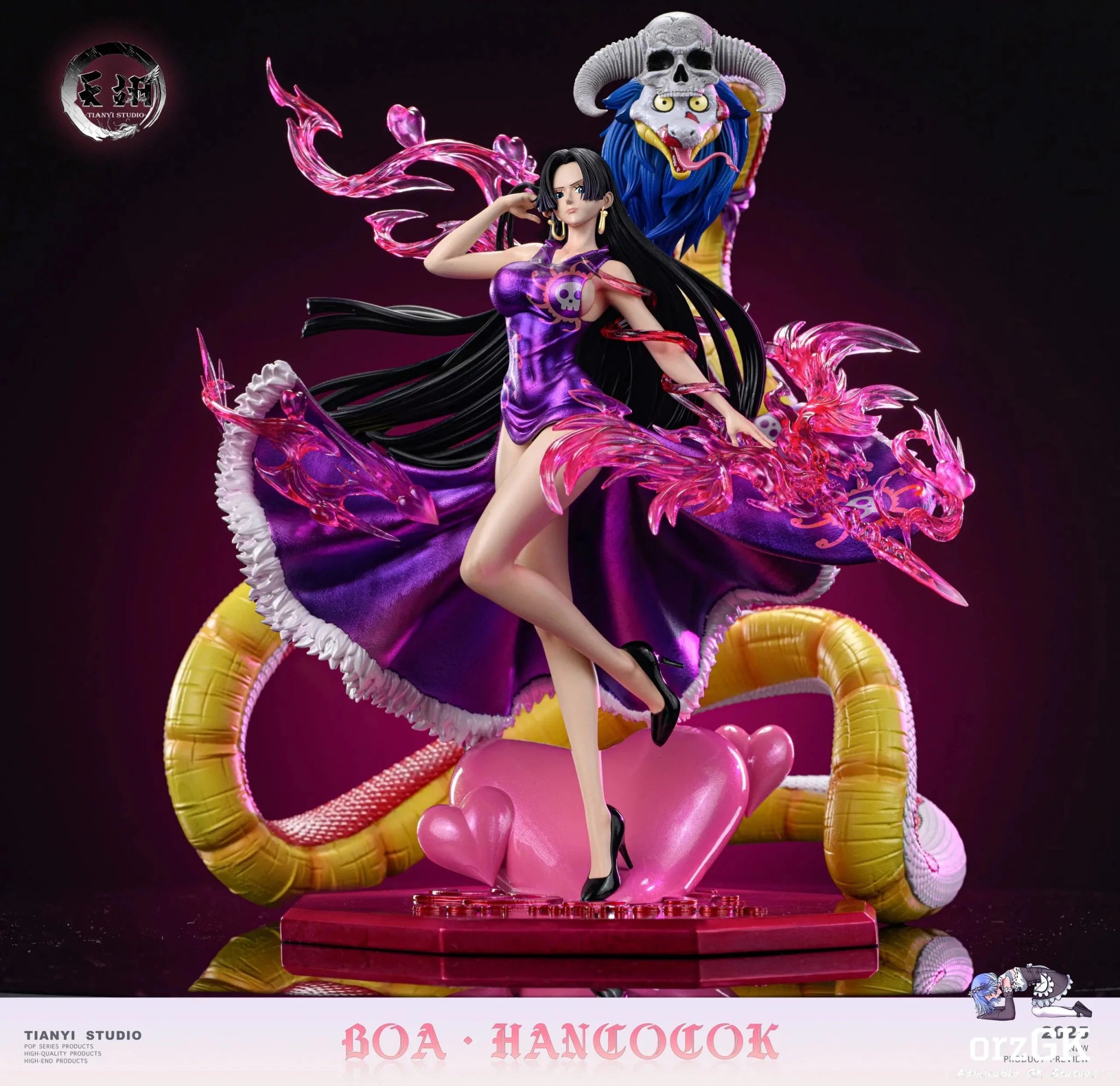 Tianyi Studio - One Piece Female Character 1st Captive Arrow Boa Hancock resin statue Navy Toys anime figure