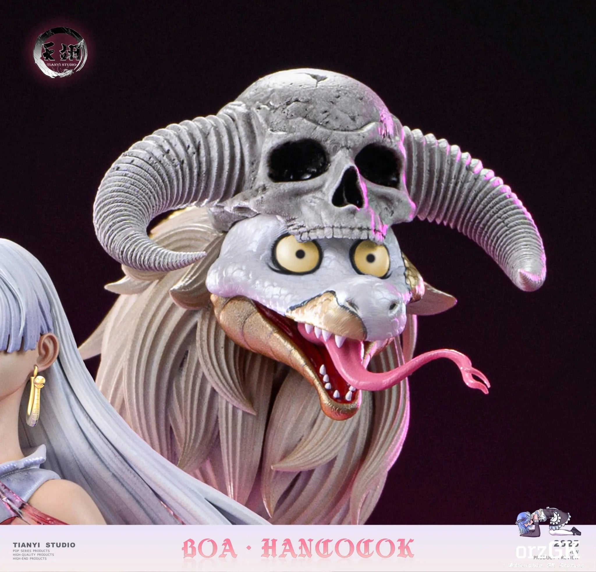 Tianyi Studio - One Piece Female Character 1st Captive Arrow Boa Hancock resin statue Navy Toys anime figure