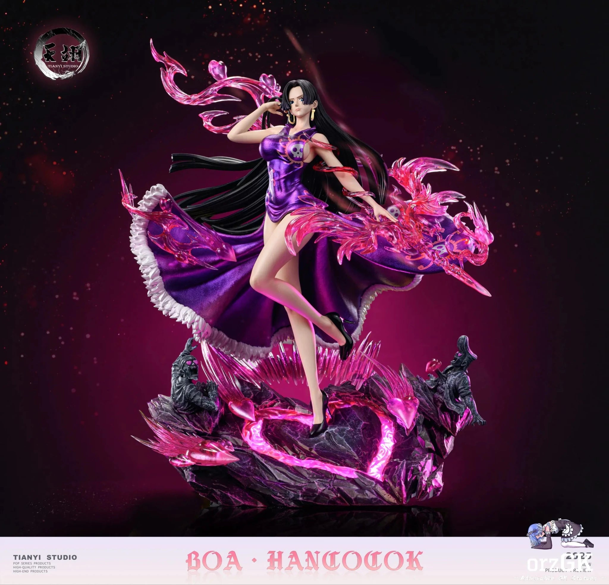 Tianyi Studio - One Piece Female Character 1st Captive Arrow Boa Hancock resin statue Navy Toys anime figure