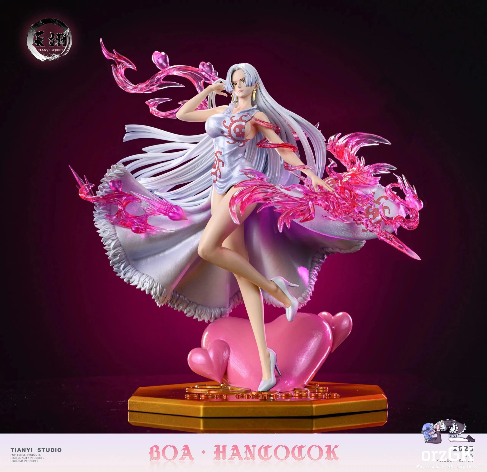 Tianyi Studio - One Piece Female Character 1st Captive Arrow Boa Hancock resin statue Navy Toys anime figure