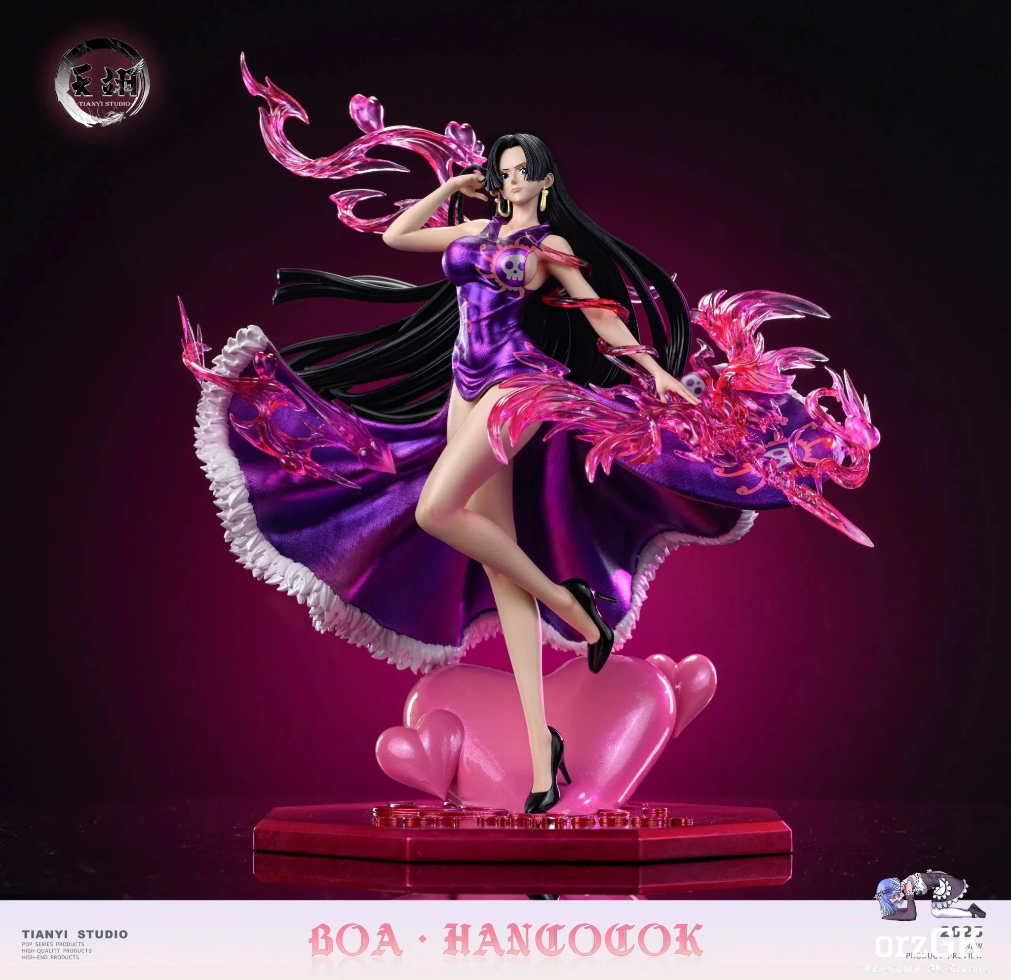 Tianyi Studio - One Piece Female Character 1st Captive Arrow Boa Hancock resin statue Navy Toys anime figure