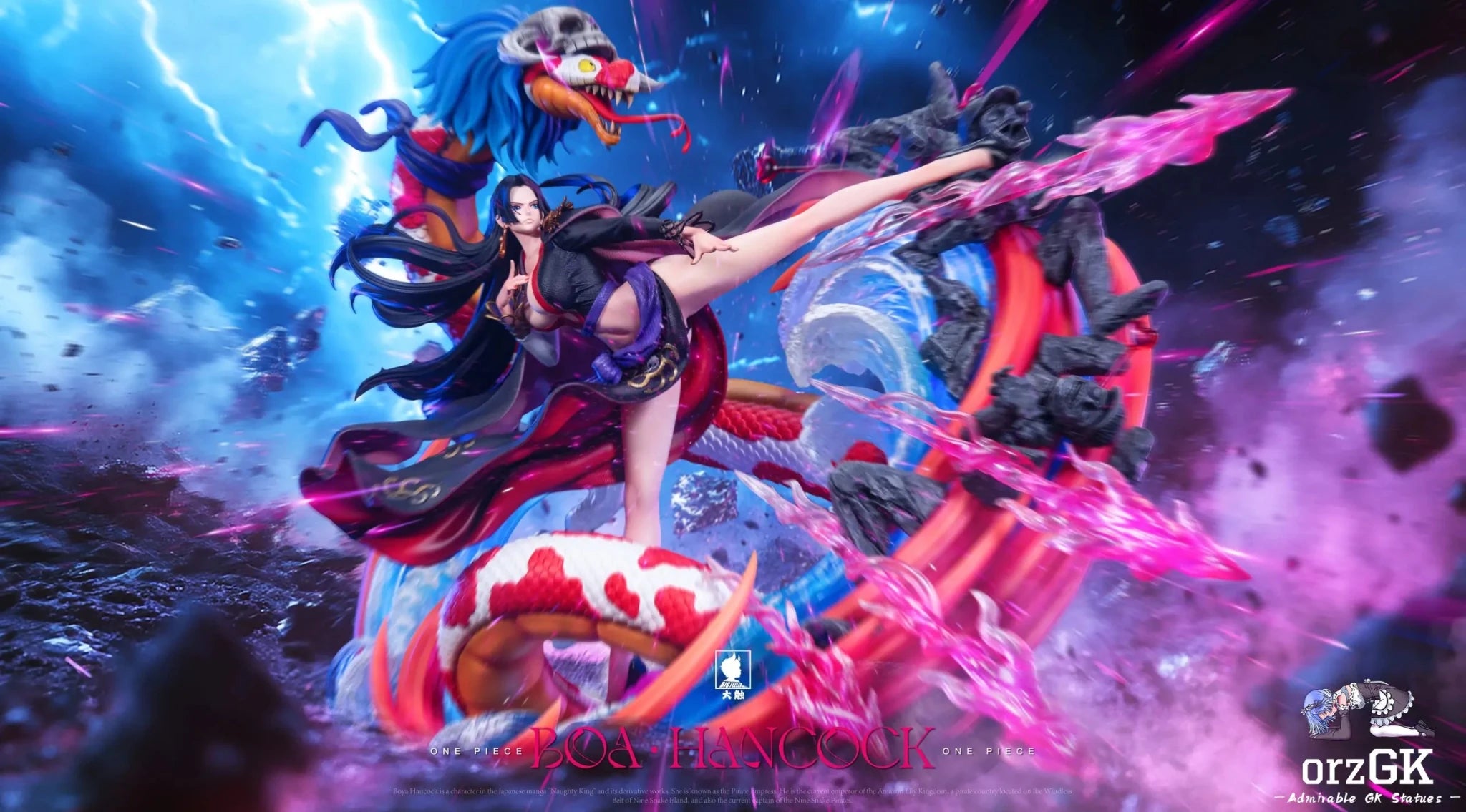 Big Feeler Studio - One Piece Series 2nd Movie Version Boa Hancock resin statue Navy Toys anime figure