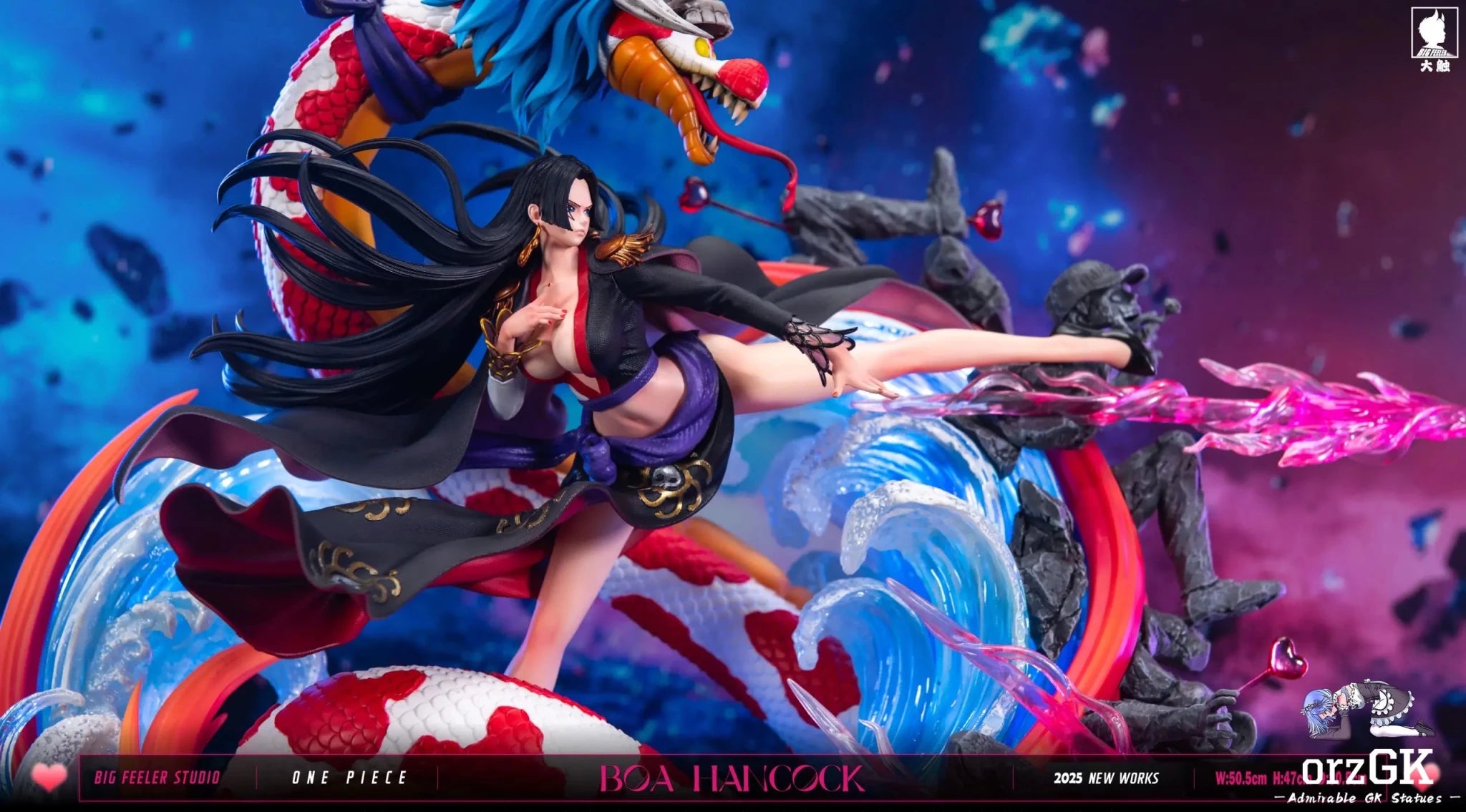 Big Feeler Studio - One Piece Series 2nd Movie Version Boa Hancock resin statue Navy Toys anime figure