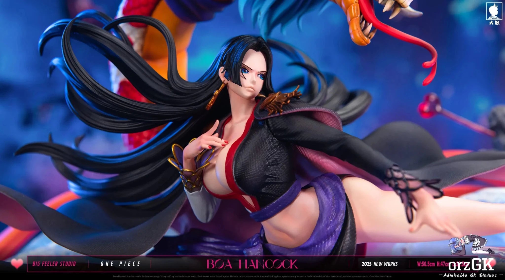 Big Feeler Studio - One Piece Series 2nd Movie Version Boa Hancock resin statue Navy Toys anime figure