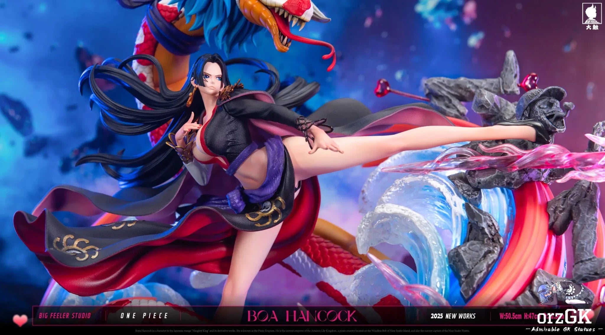 Big Feeler Studio - One Piece Series 2nd Movie Version Boa Hancock resin statue Navy Toys anime figure