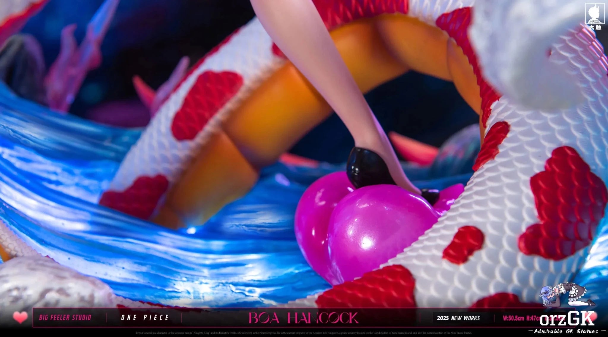 Big Feeler Studio - One Piece Series 2nd Movie Version Boa Hancock resin statue Navy Toys anime figure
