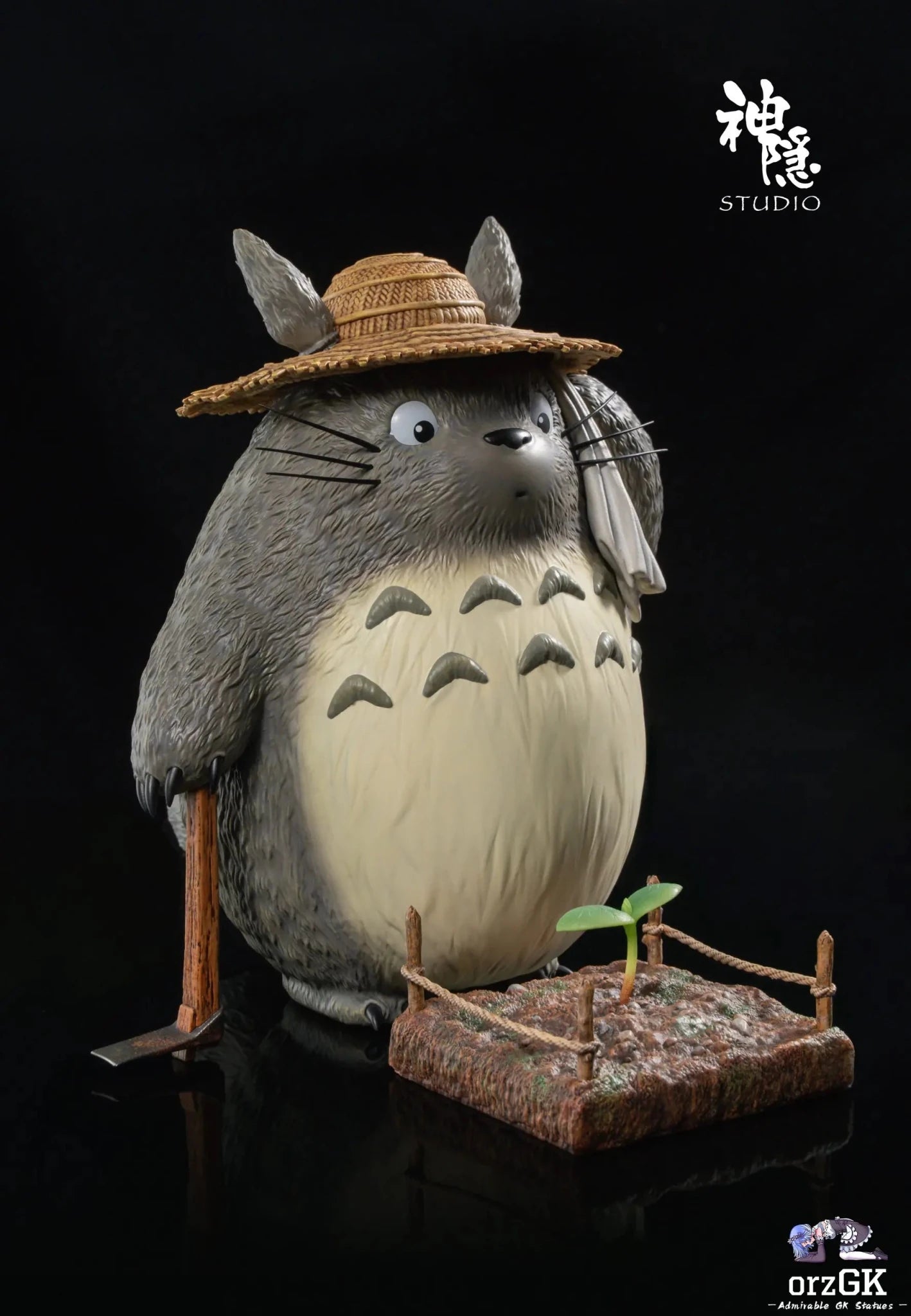 Shen Yin Studio - Encounter Series Farmer Totoro resin statue Navy Toys anime figure