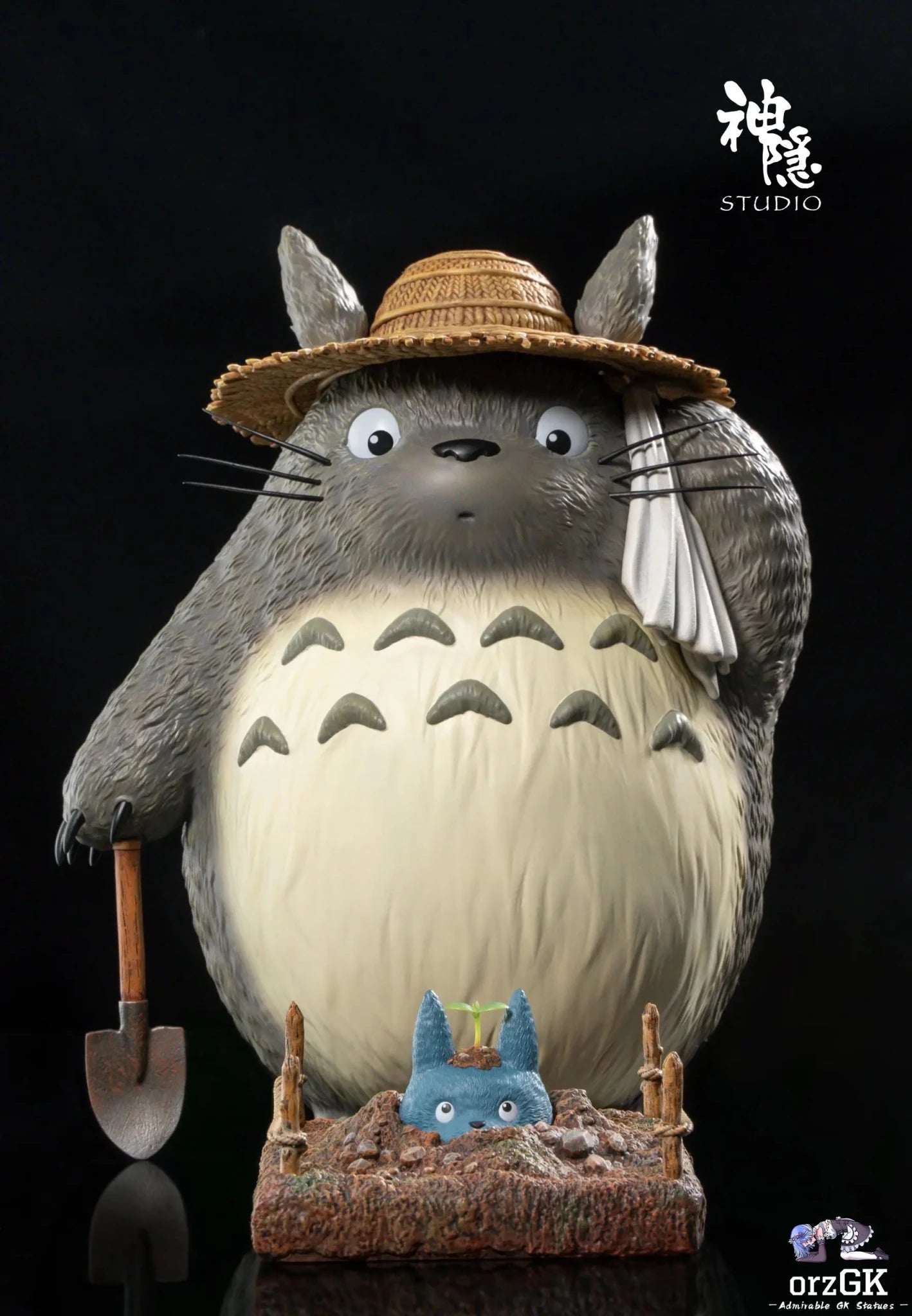 Shen Yin Studio - Encounter Series Farmer Totoro resin statue Navy Toys anime figure