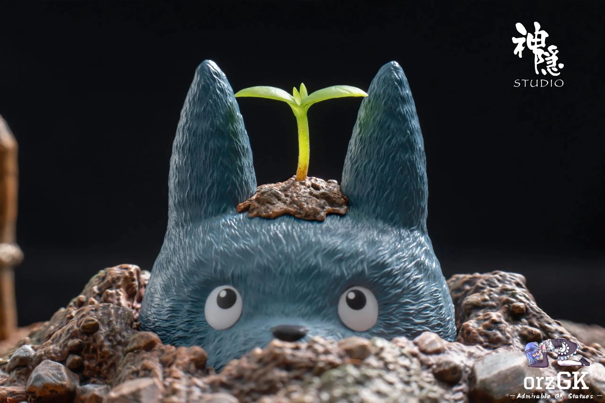 Shen Yin Studio - Encounter Series Farmer Totoro resin statue Navy Toys anime figure