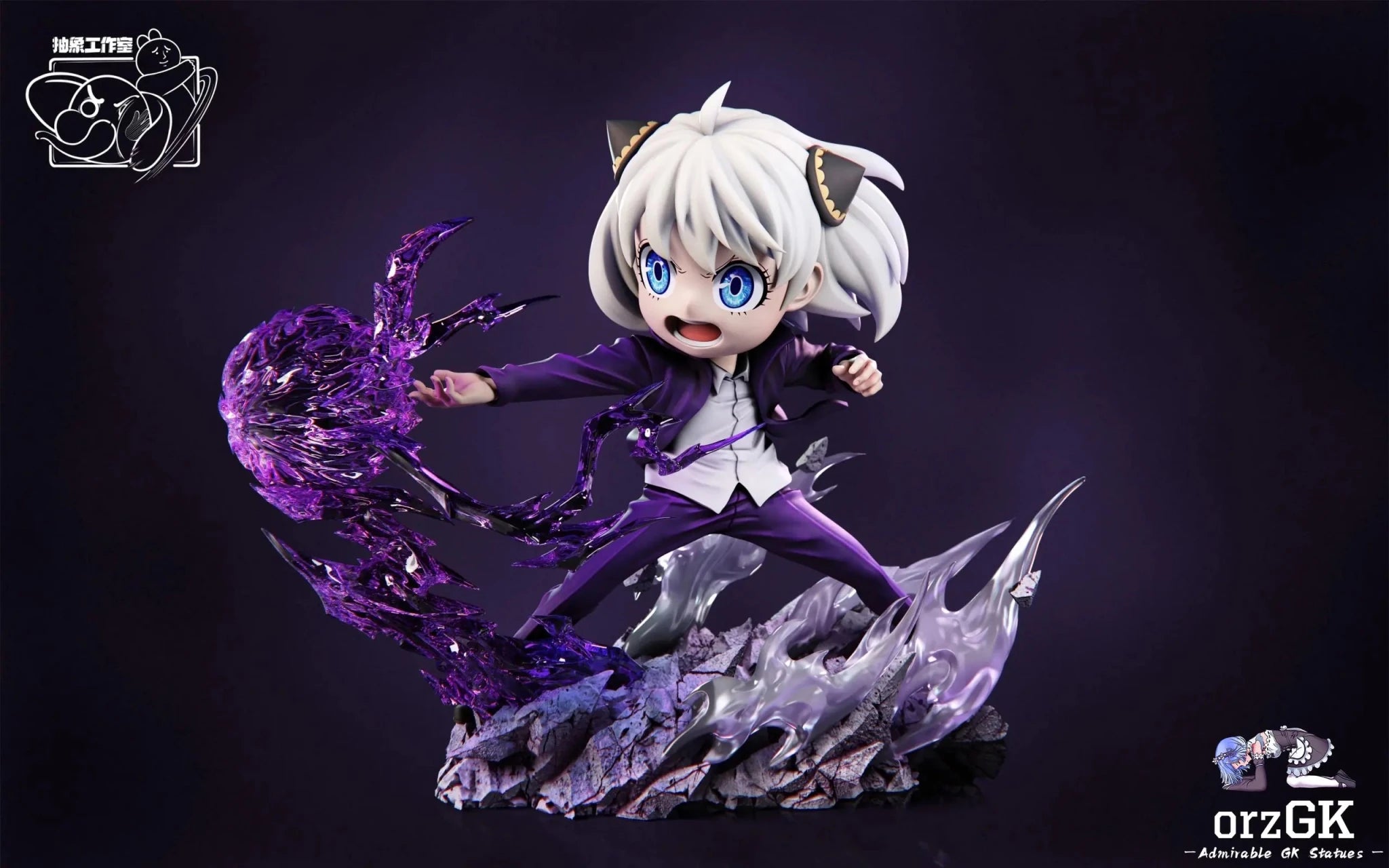 Chou Xiang Studio - Spy x Family Anya cos Gojo Satoru resin statue Navy Toys anime figure
