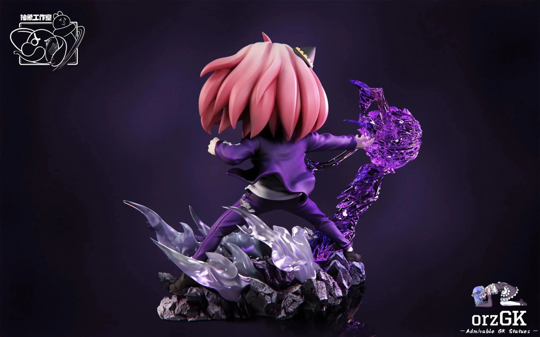 Chou Xiang Studio - Spy x Family Anya cos Gojo Satoru resin statue Navy Toys anime figure