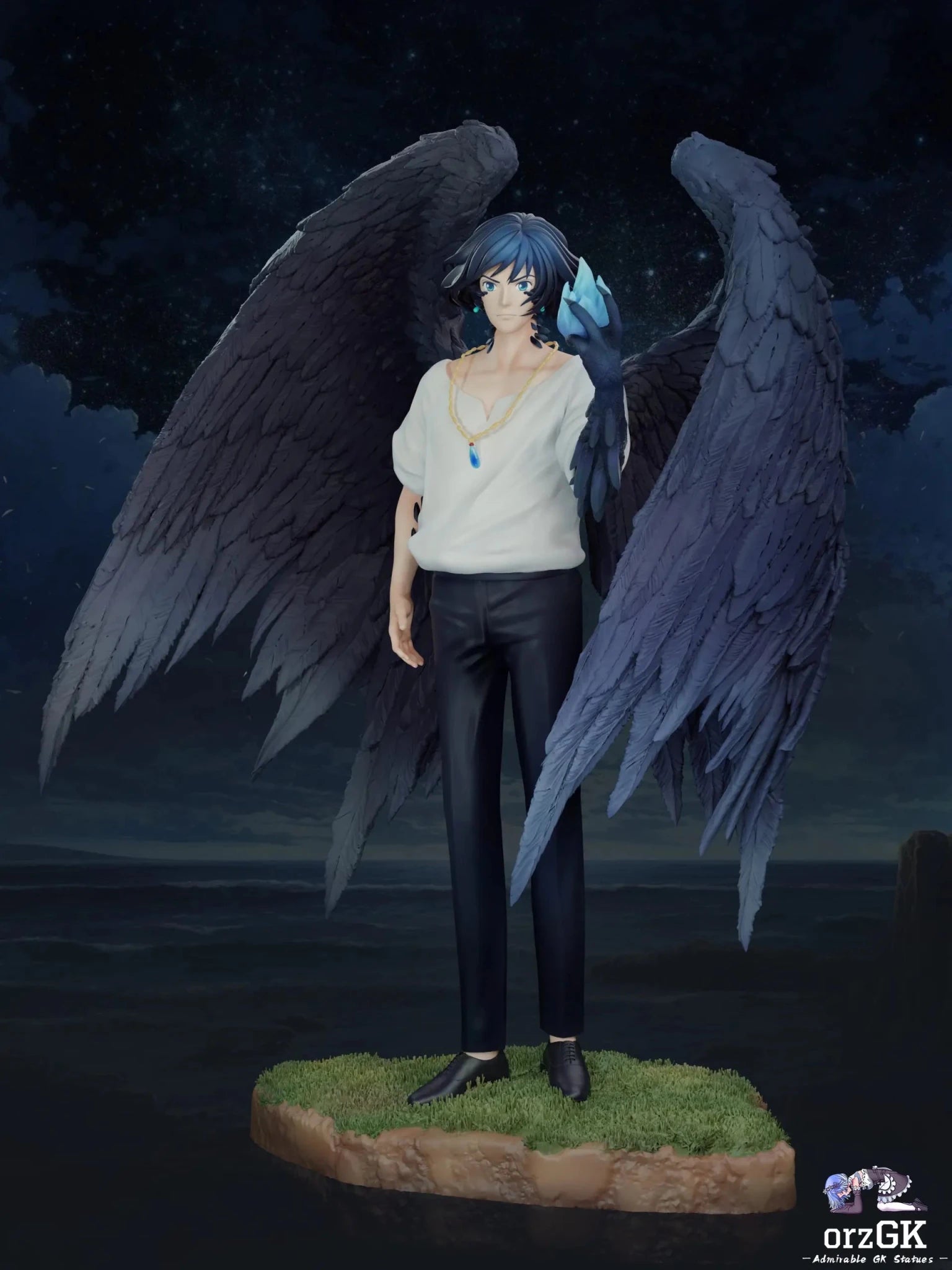 Chao She Studio - Howl's Moving Castle howl resin statue Navy Toys anime figure