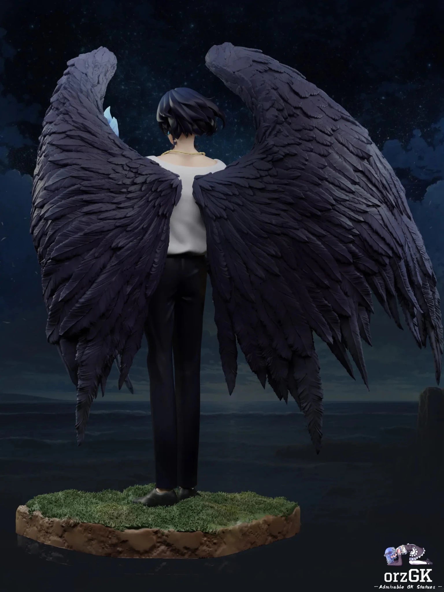 Chao She Studio - Howl's Moving Castle howl resin statue Navy Toys anime figure