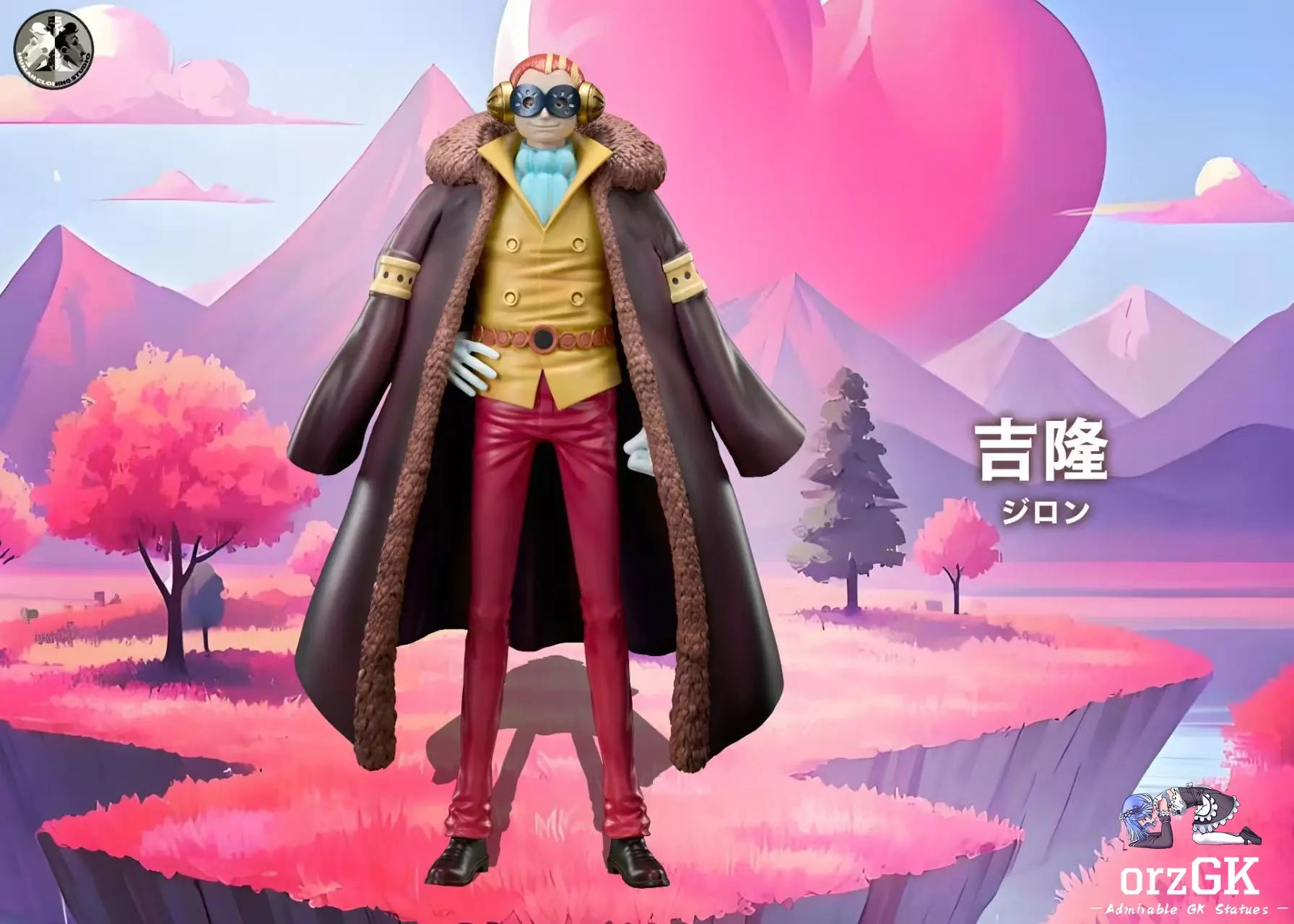 Clone Studio - One Piece Revolutionary Army 4th Edition Jiron & Ahiru resin statue Navy Toys anime figure